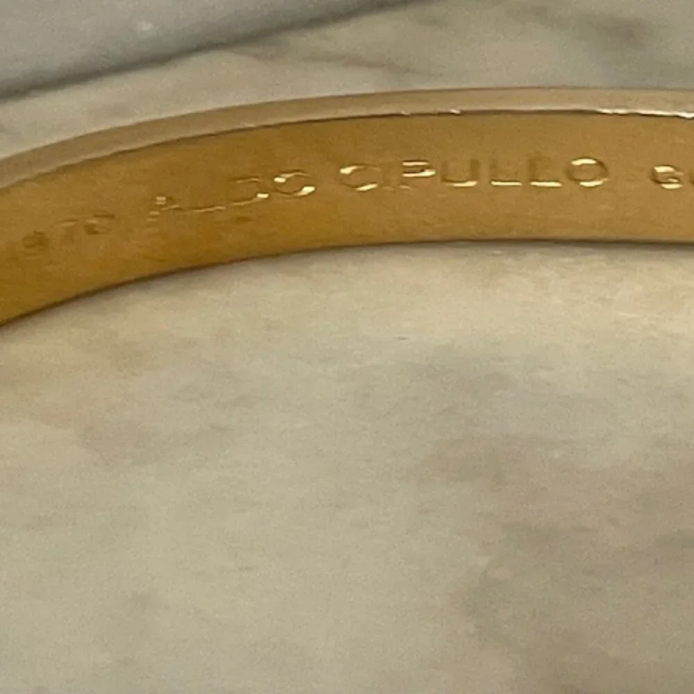CHARLES REVSON Love Bracelet by Aldo Cipullo 1970 Gold Electroplate
